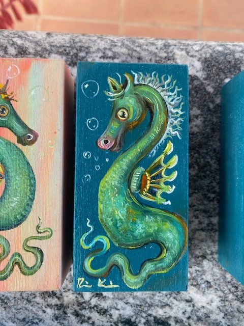 Seepferdchen mit Seifenblasen März 2026