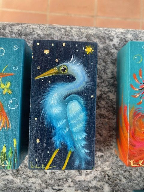 Glücksvogel Hellblau Nacht März 2026