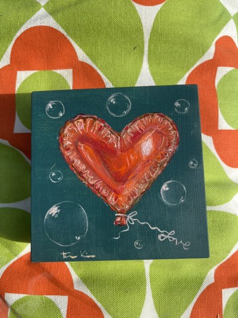 Herzballon LOVE, Luftballon Rot 2, Juni 2026