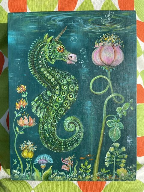Seepferdchenliebe 20*15 cm, Juni 2026