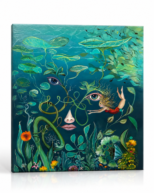 Abgetaucht 50*40 cm, Juni 2026