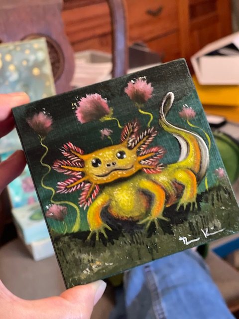 Axolotl in GOLD, Juni 2026 – Bild 2