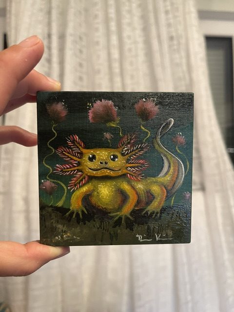 Axolotl in GOLD, Juni 2026 – Bild 3