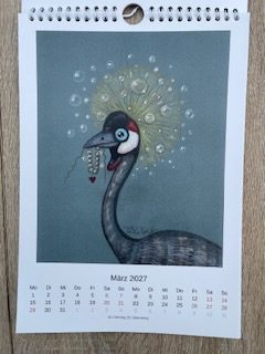 Glücksvogelkalender 2027, Versandkostenfrei – Bild 4