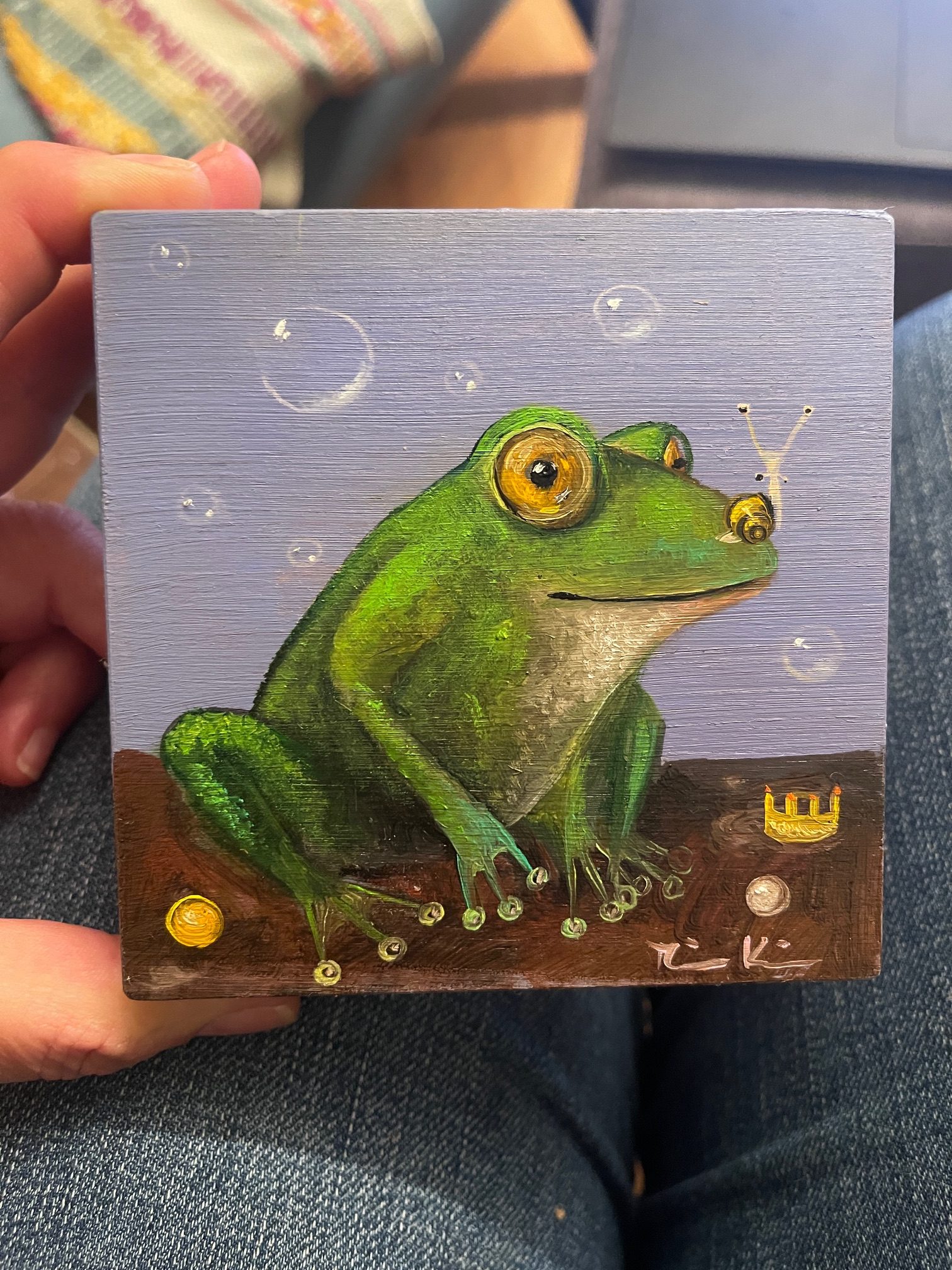 Froschkoenig mit Freund, 2026